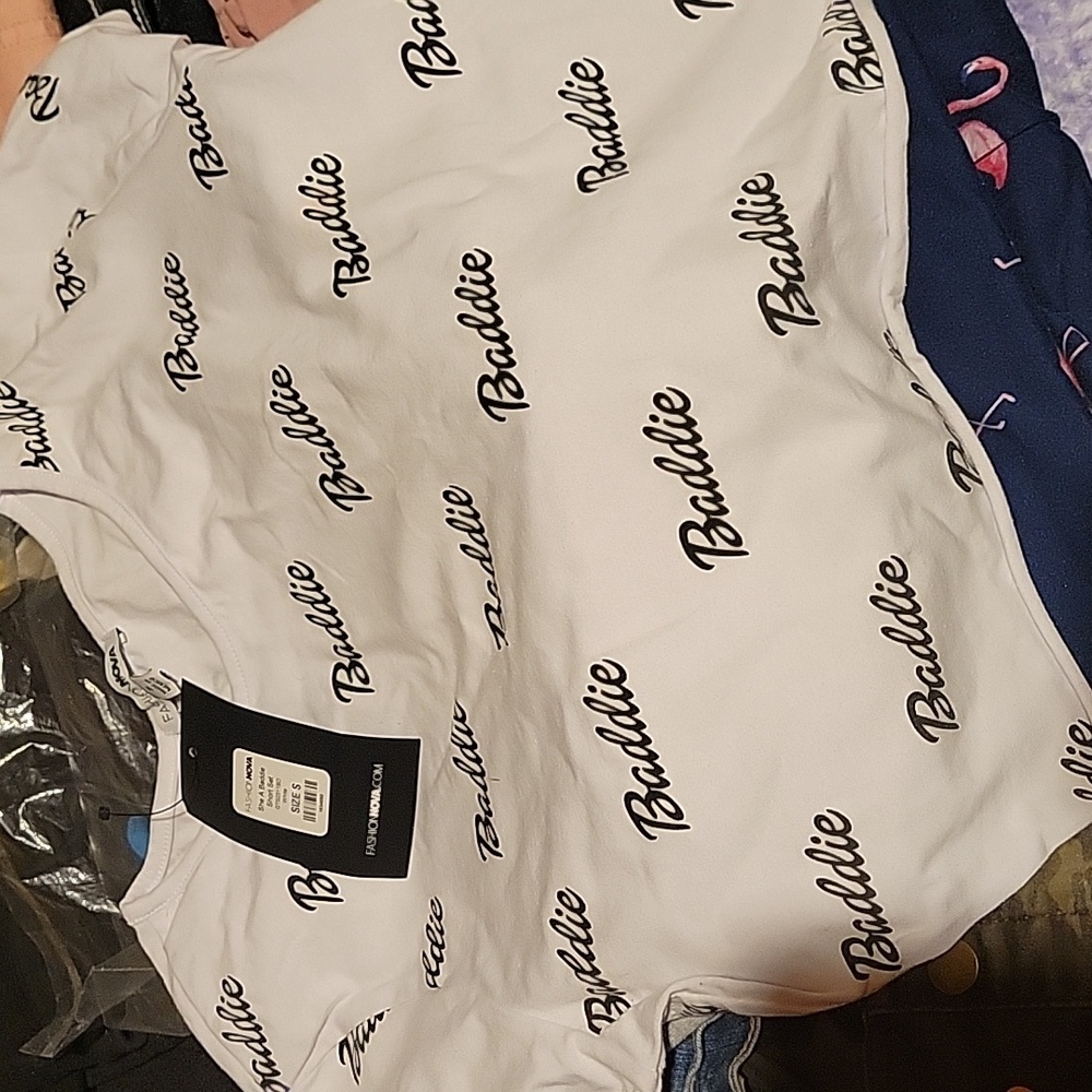 FASHION NOVA BIKER SHORTS SET